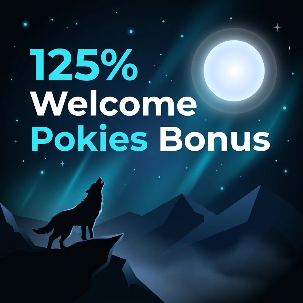 125% Welcome Pokies Bonus